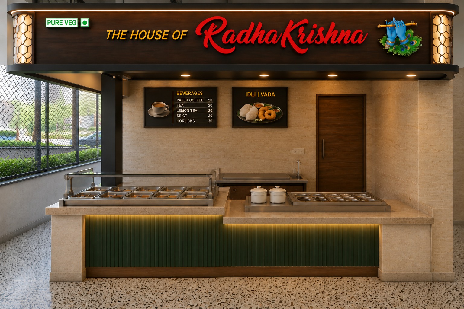 The House of RadhaKrishna project interior